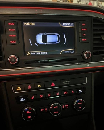 Seat Leon cena 64900 przebieg: 162000, rok produkcji 2013 z Warka małe 46
